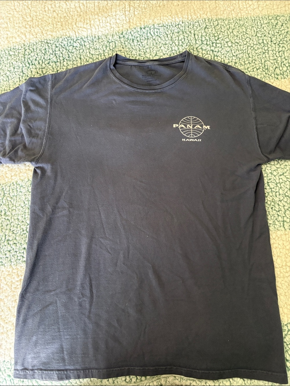 Navy Short-Sleeve Tee with Hawaii Logo
